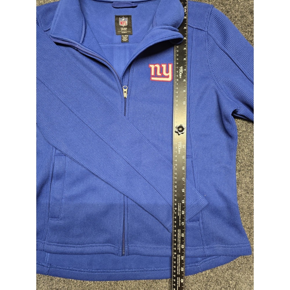 New With Tags‎ NFL New York Giants Team Apparel Full Zip Womans XL - Picture 2 of 8